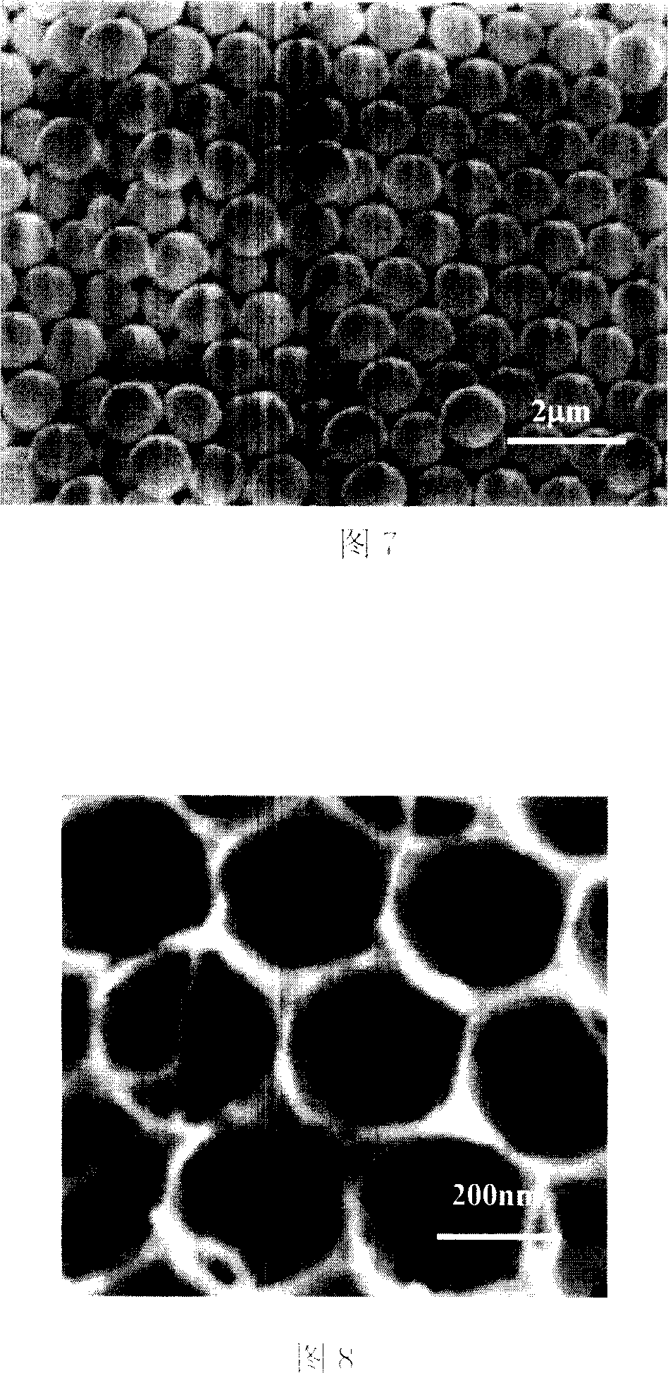 Three-dimensional ordered monodisperse macroporous material, and its preparing method and functionizing method