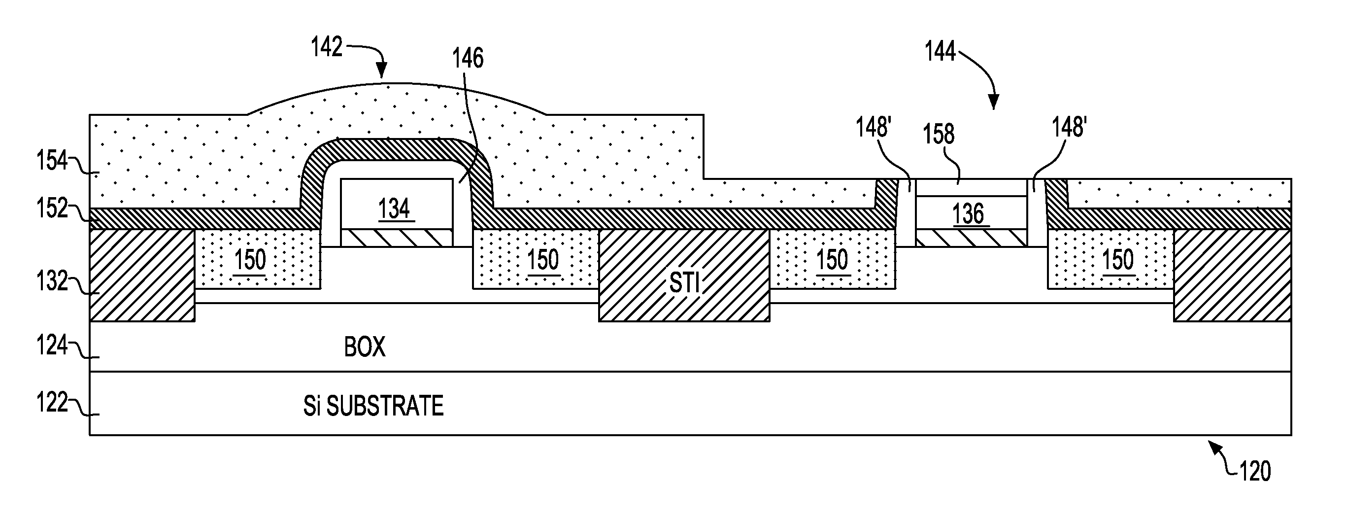 Integrated Circuit (IC) Chip Having Both Metal and Silicon Gate Field Effect Transistors (FETs) and Method of Manufacture