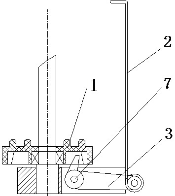 Pay-off braking device for spindle of high-speed braiding machine