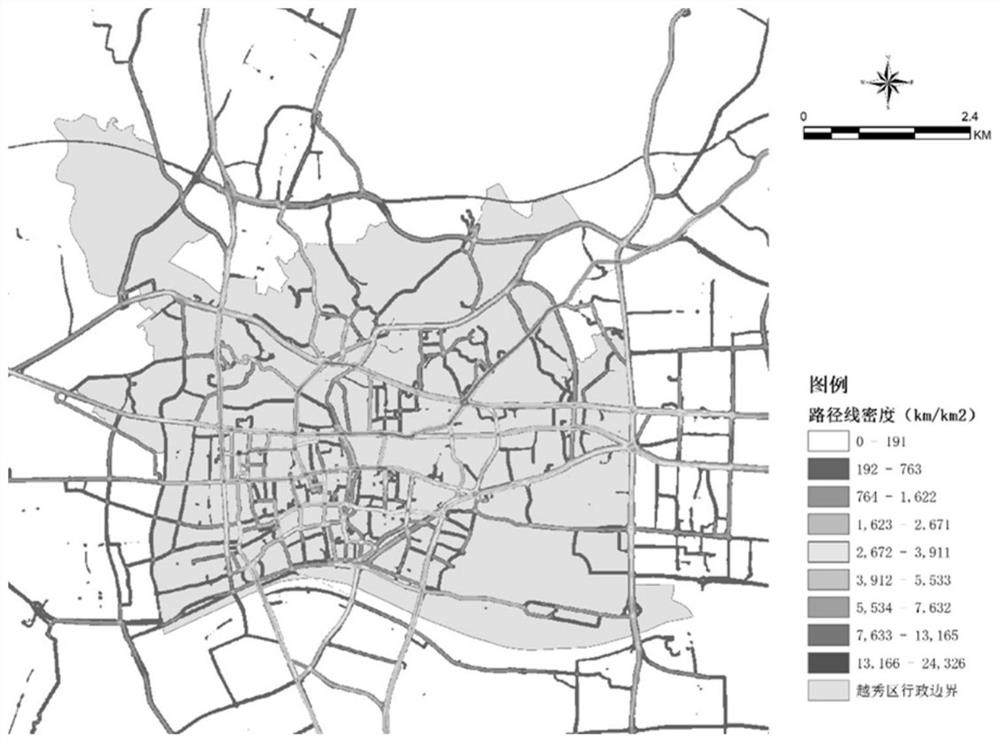 Urban path image generation method combining questionnaire survey and streetscape pictures
