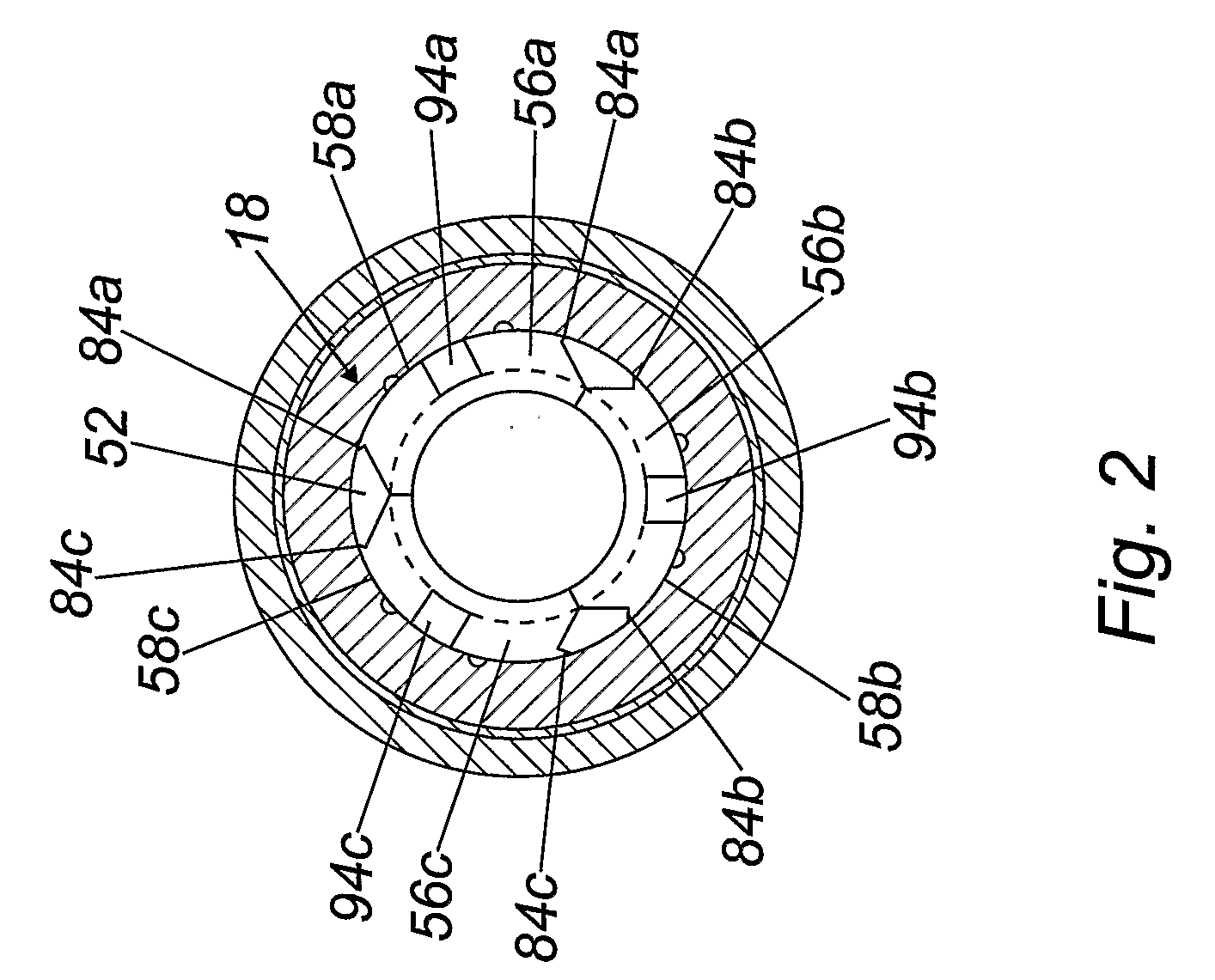 Ball seat assembly and method of controlling fluid flow through a hollow body