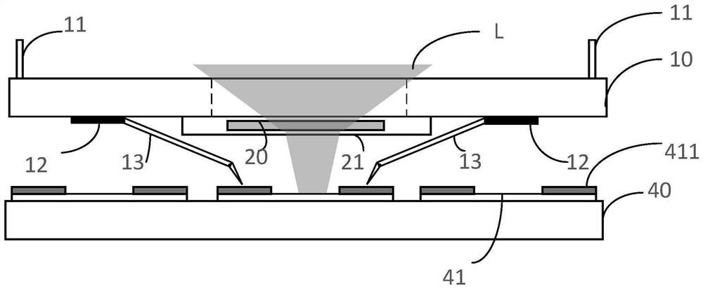 Probe card, detection device and wafer detection method