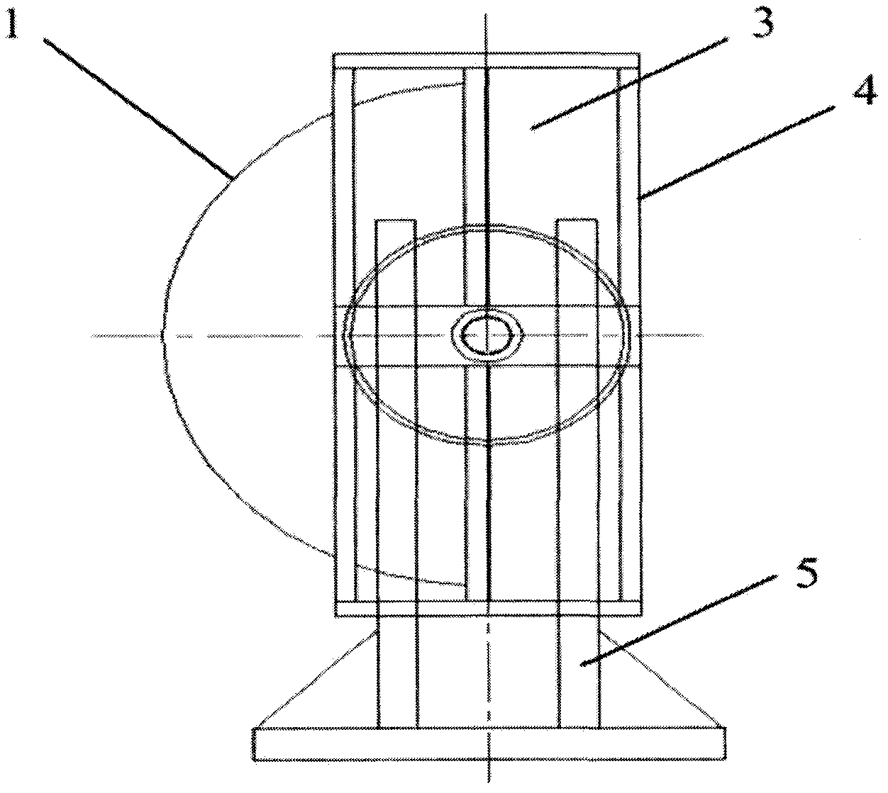 Removable large-diameter universal integrating sphere