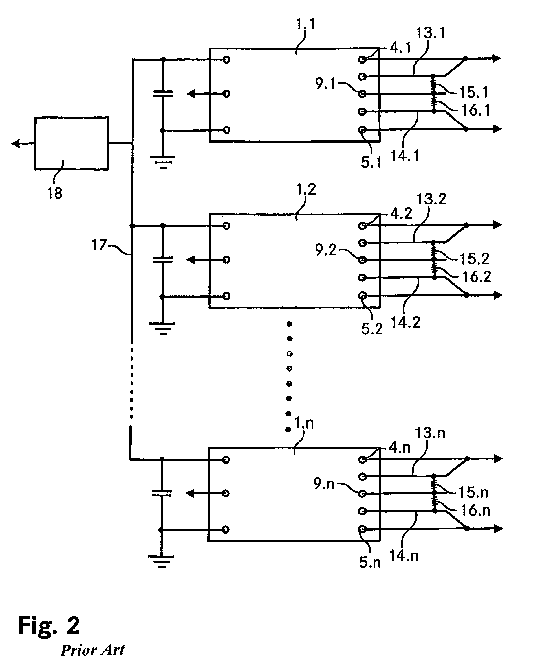 DC-DC switching converter device
