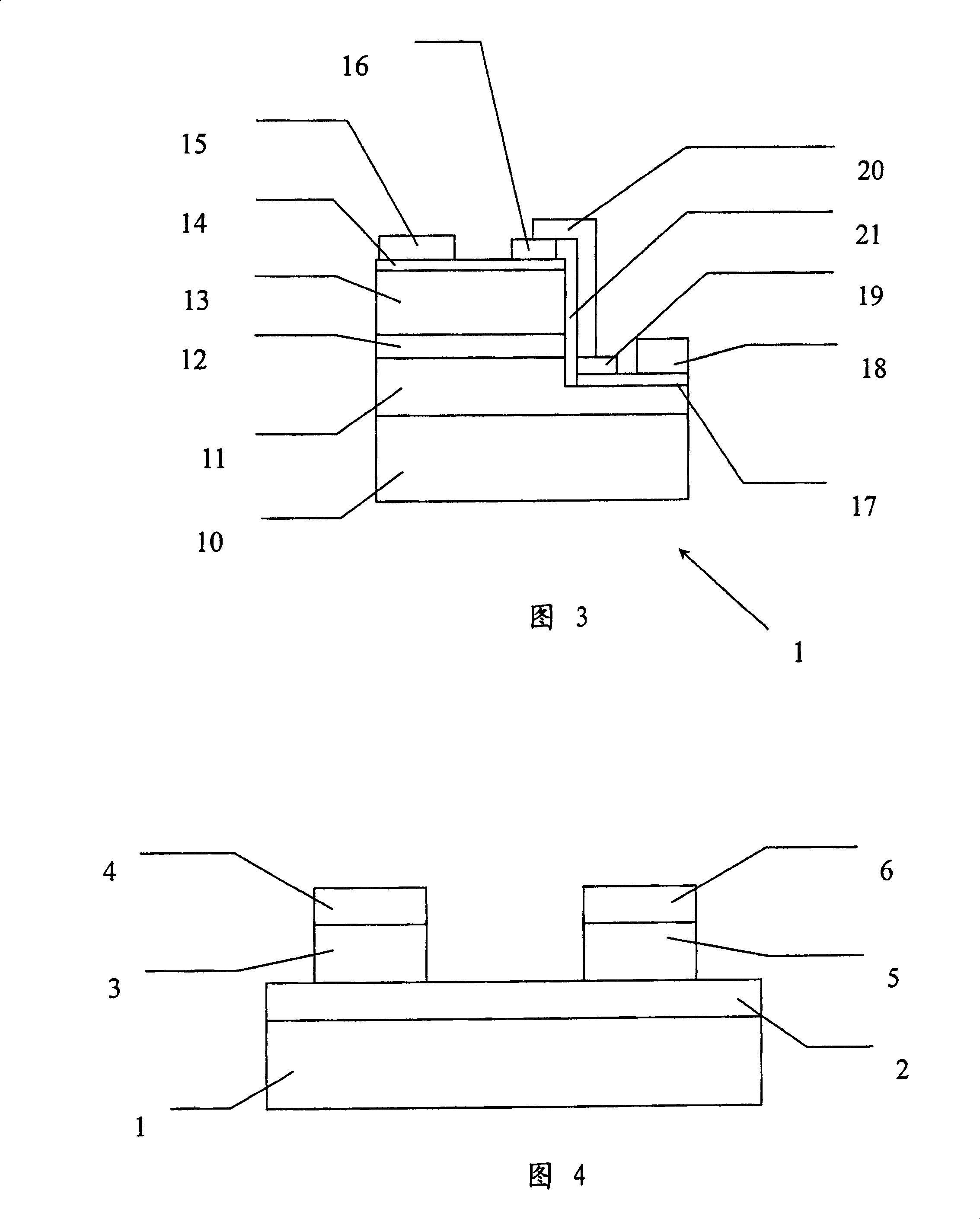 Light-emitting component with circuit protection device