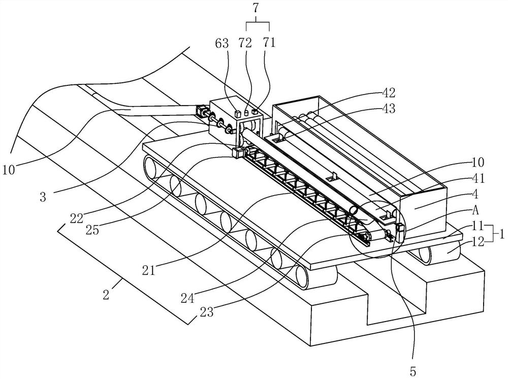 A municipal engineering sewage pipe network construction device and construction method