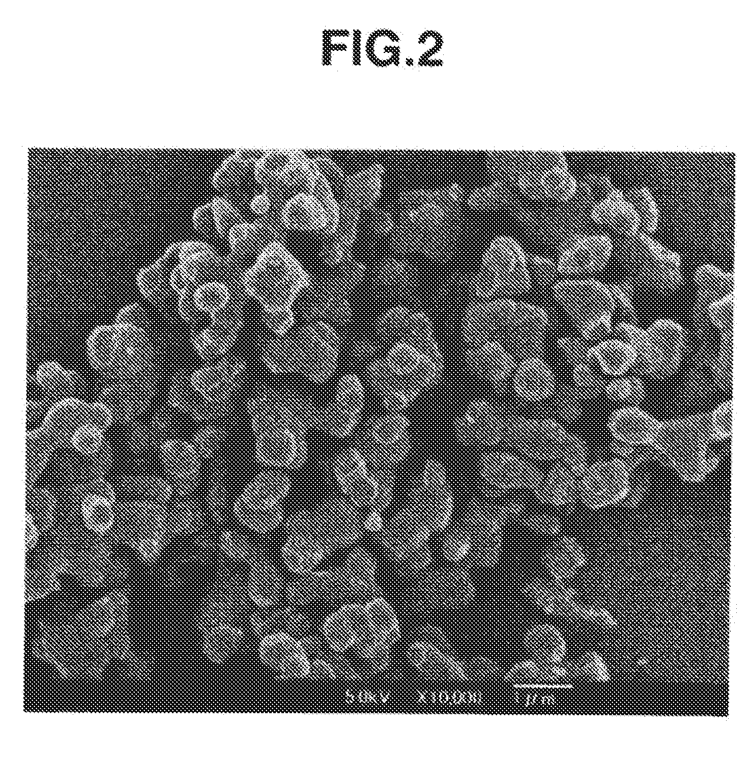 Phosphor particles, light-emitting diode, and illuminating device and liquid crystal panel backlight device using them