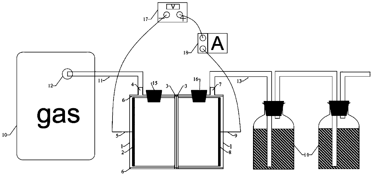 Electrochemical method for dechlorination and heavy metal removal for incineration fly ash water washing liquid