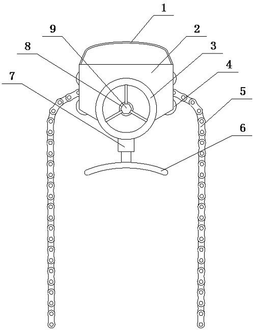 Special wrench assembly for porous flange plate and using method of special wrench assembly