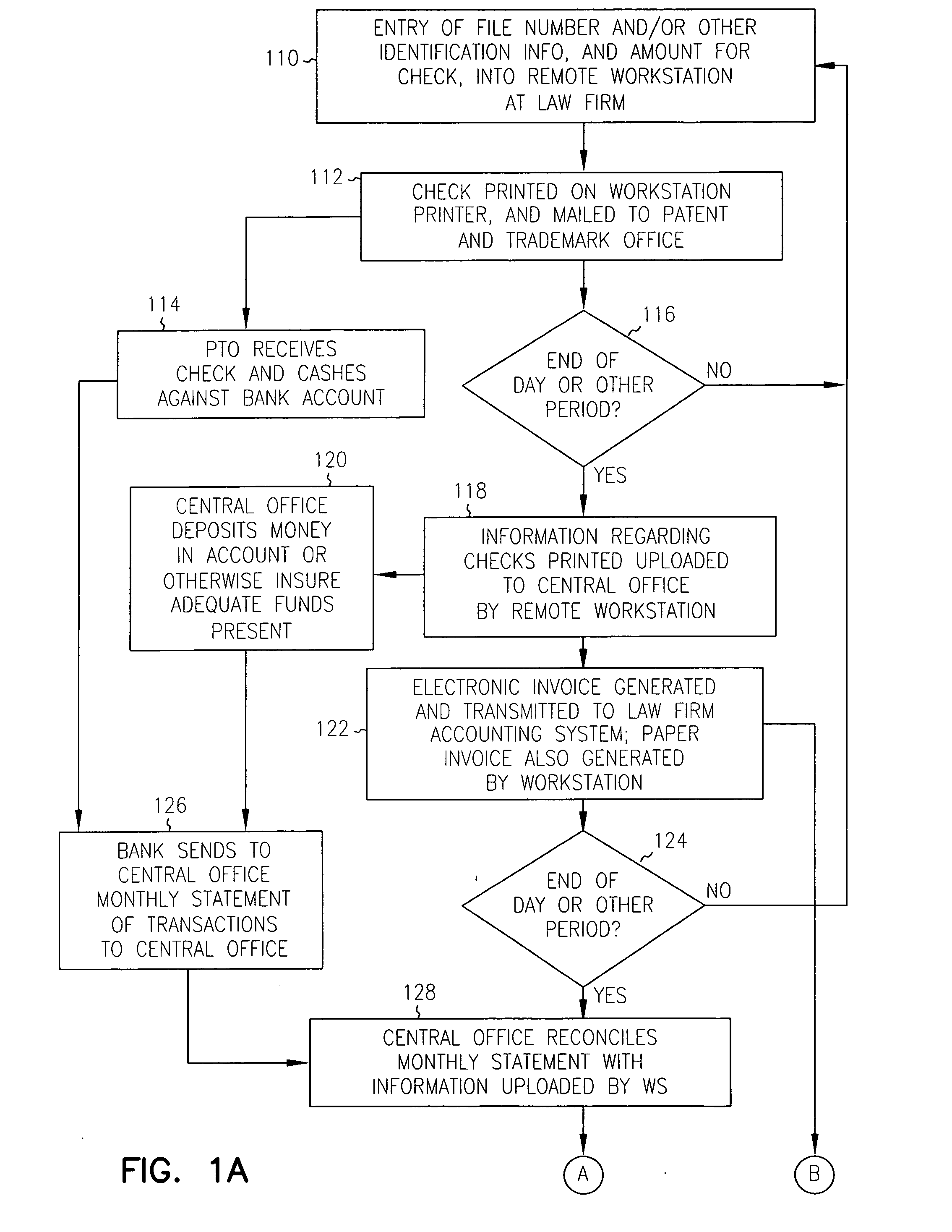 System and method for a law firm to incur separate charges in relation to handling out-of-pocket costs