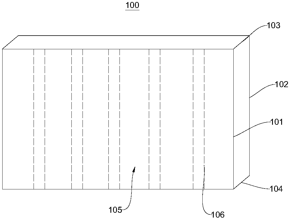 Fireproof heat-preservation fabricated concrete partition wall structure and production technique thereof