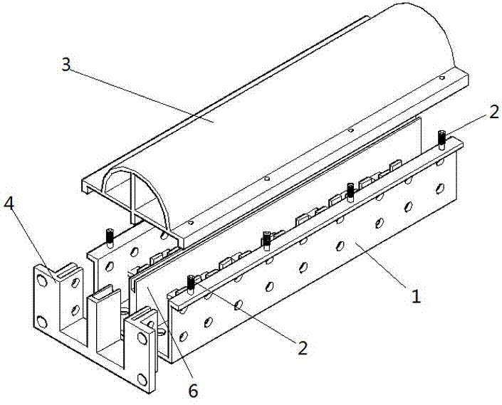 Wire duct structure for electrical operation