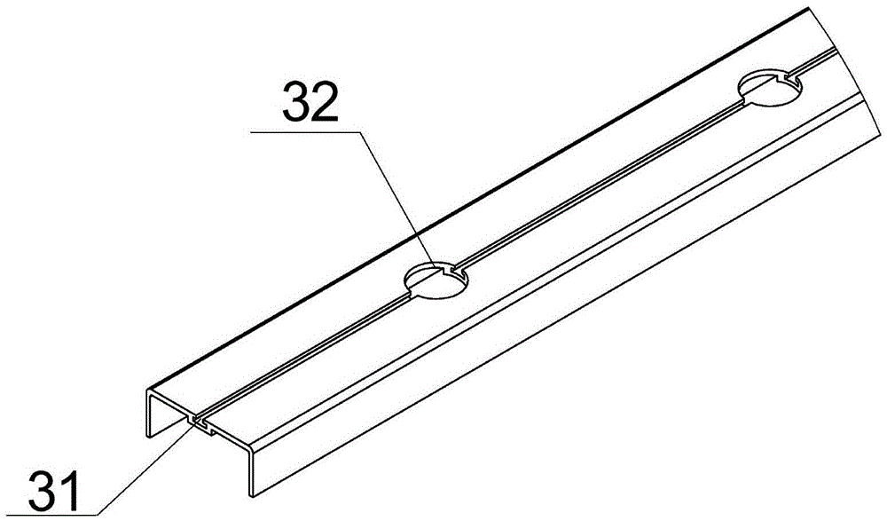 A manual steel rain-proof shutter