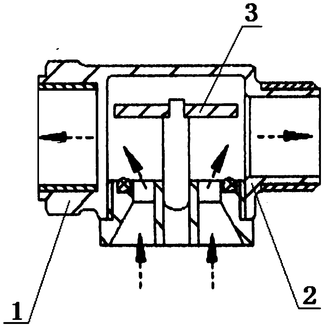 Negative pressure siphoning backflow vacuum valve