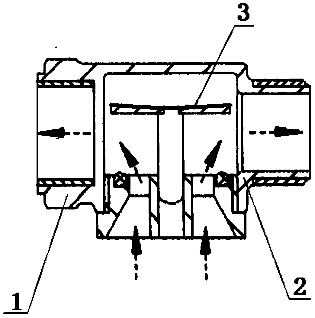 Negative pressure siphoning backflow vacuum valve