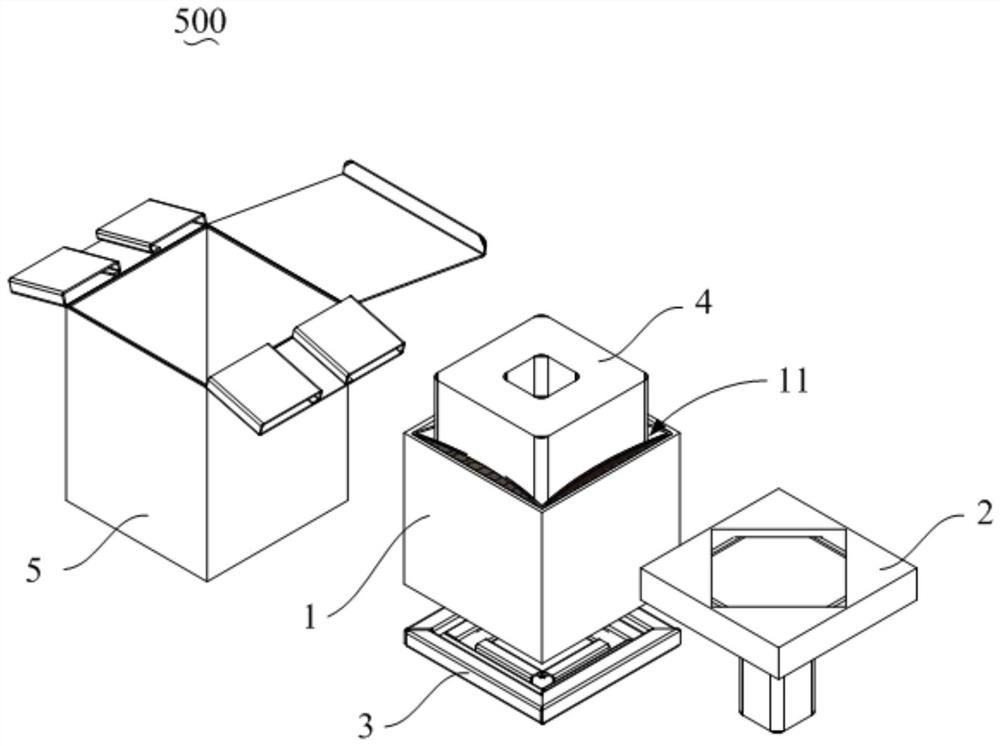 Buffer structure and packaging structure
