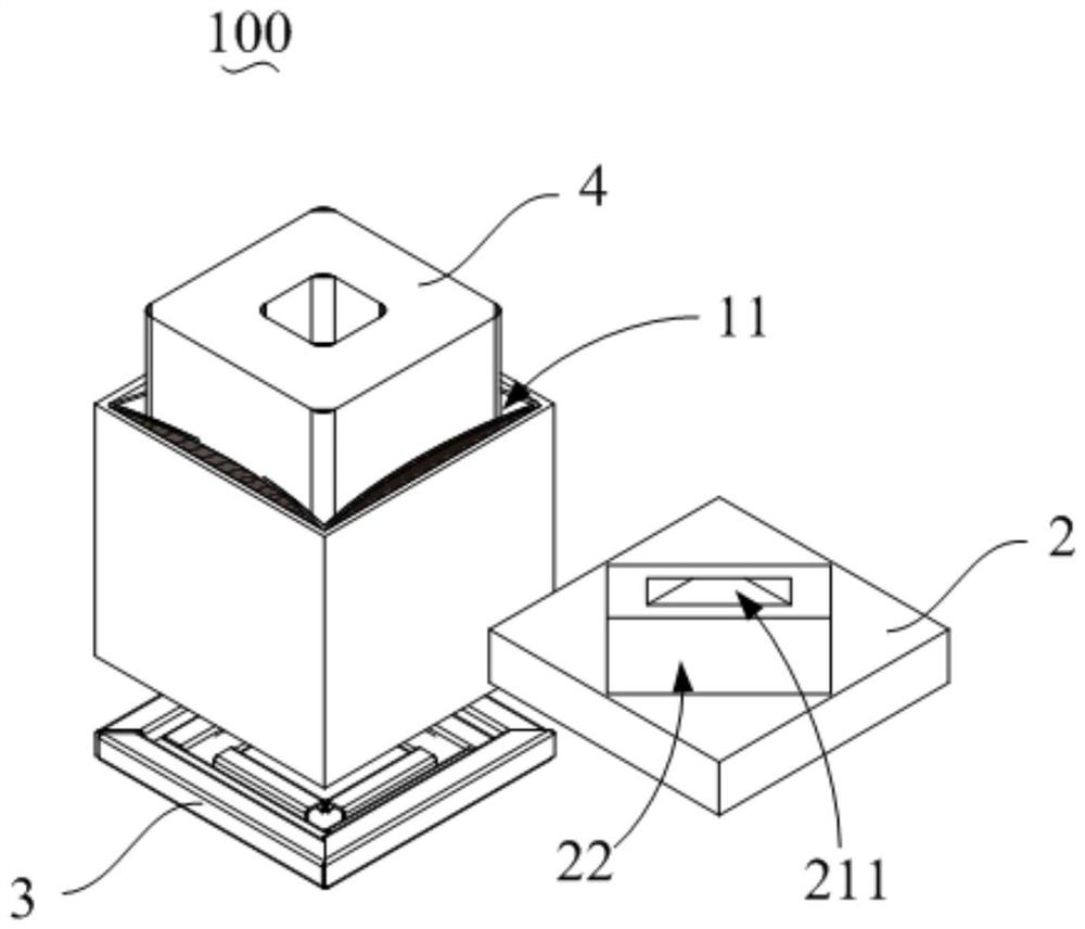 Buffer structure and packaging structure