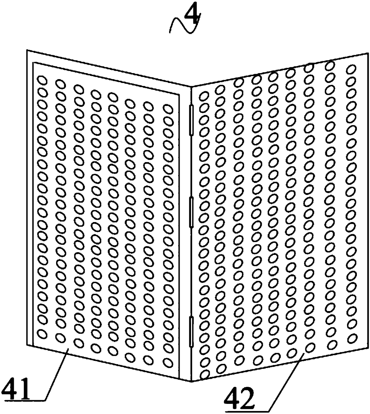 Honeycomb water storage tank capable of efficiently purifying stored water