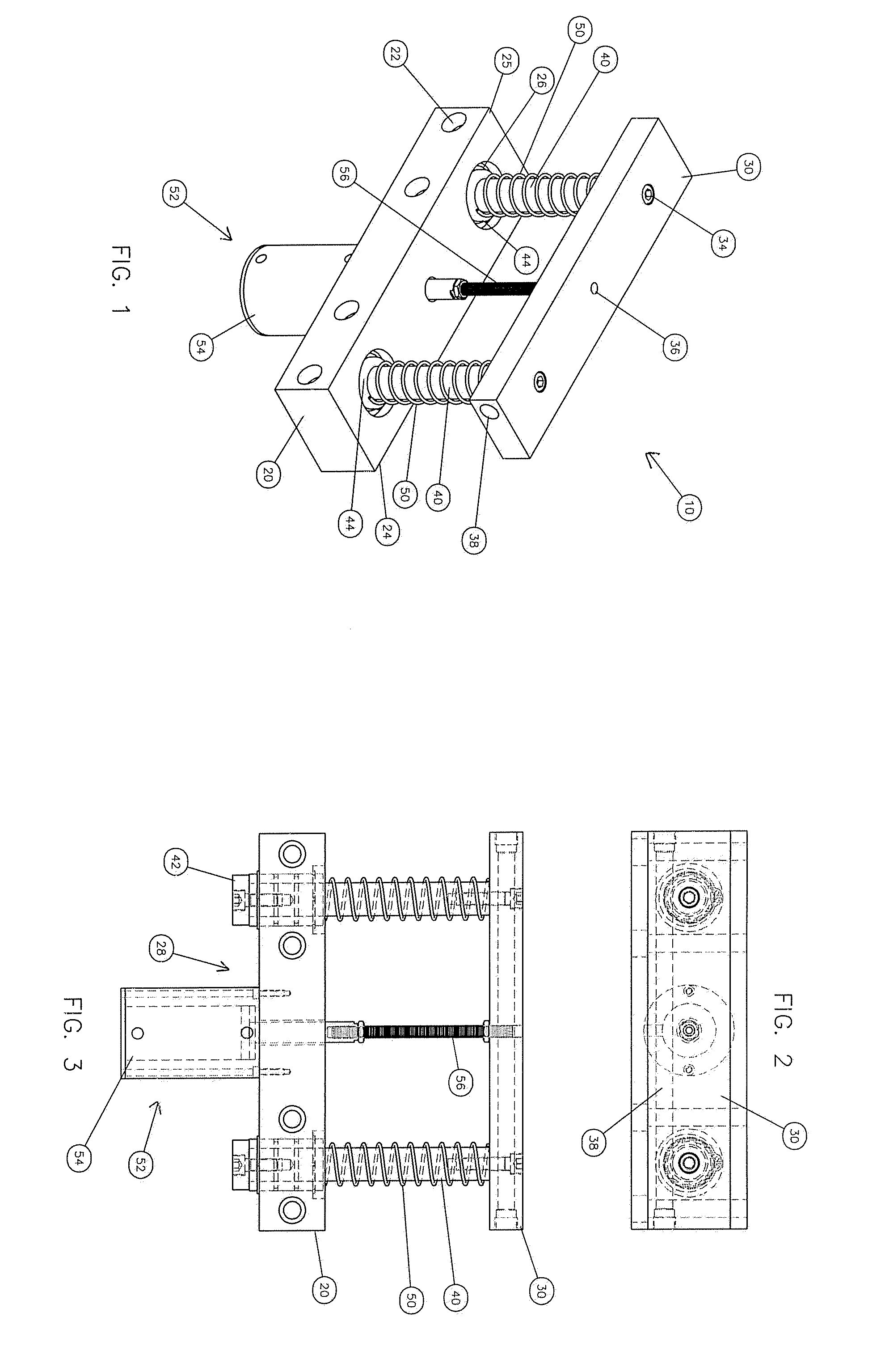 Interchangeable blow mold parison closing apparatus