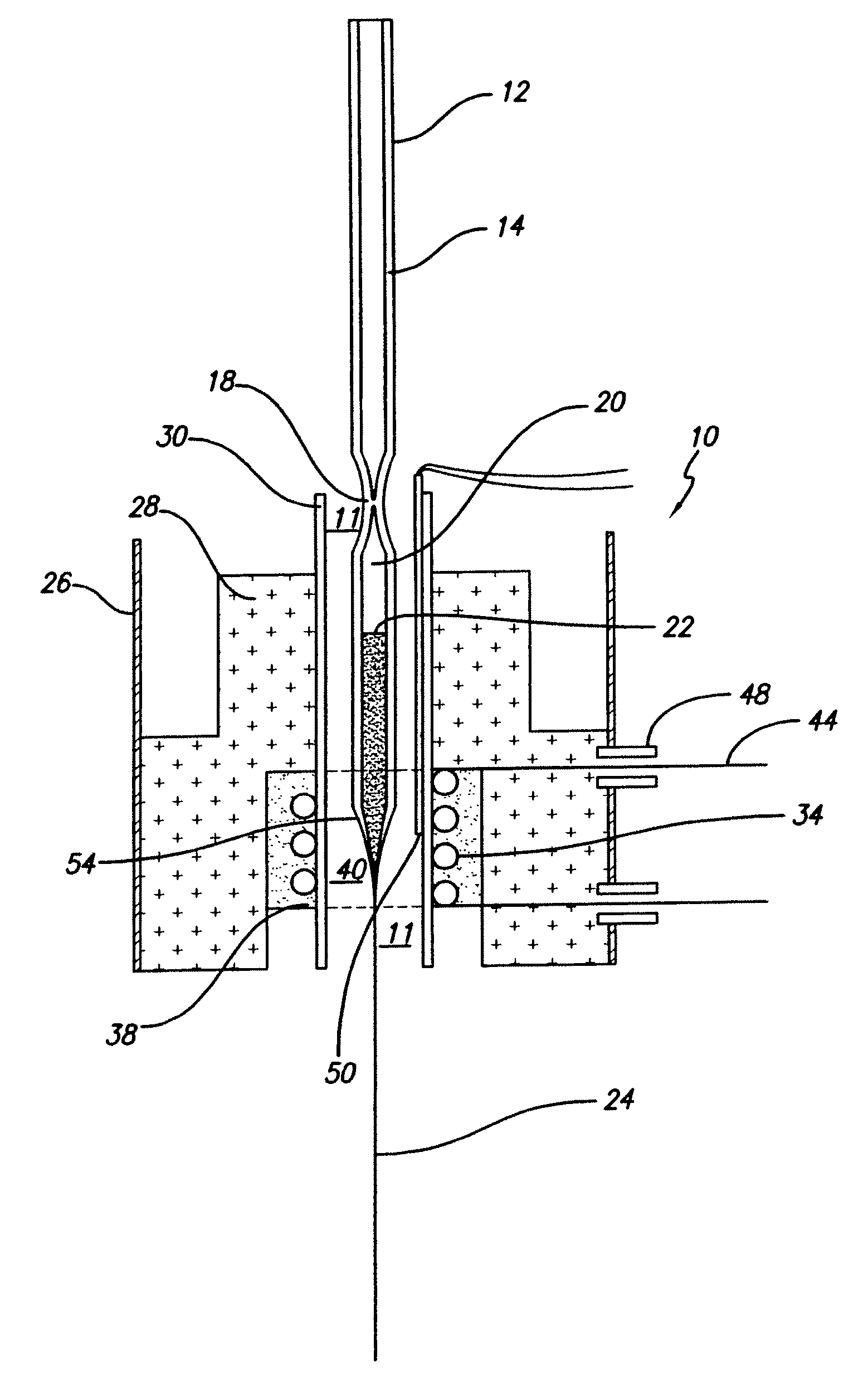 Method of drawing a glass clad multi core lead telluride wire