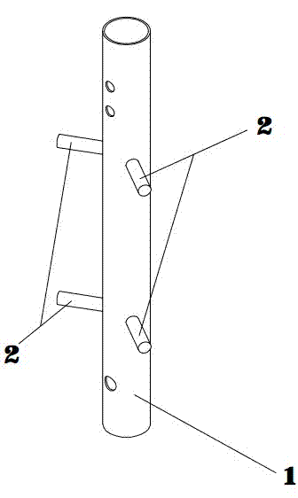 Support device for plankton net