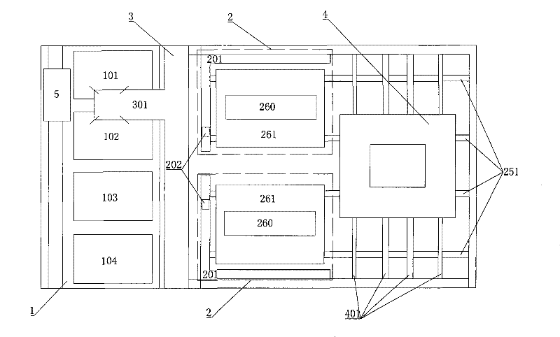 High-density printed circuit board (PCB) test machine and method