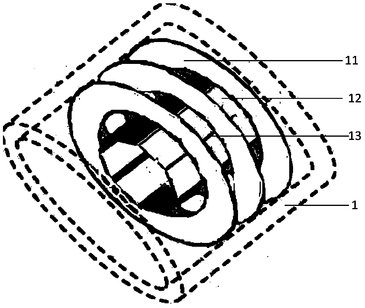 Geometric calibration method for SPECT (single photon emission computed tomography) system