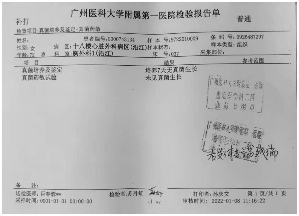 Bronchoalveolar lavage fluid obtained for in-vitro lung and obtaining method of bronchoalveolar lavage fluid