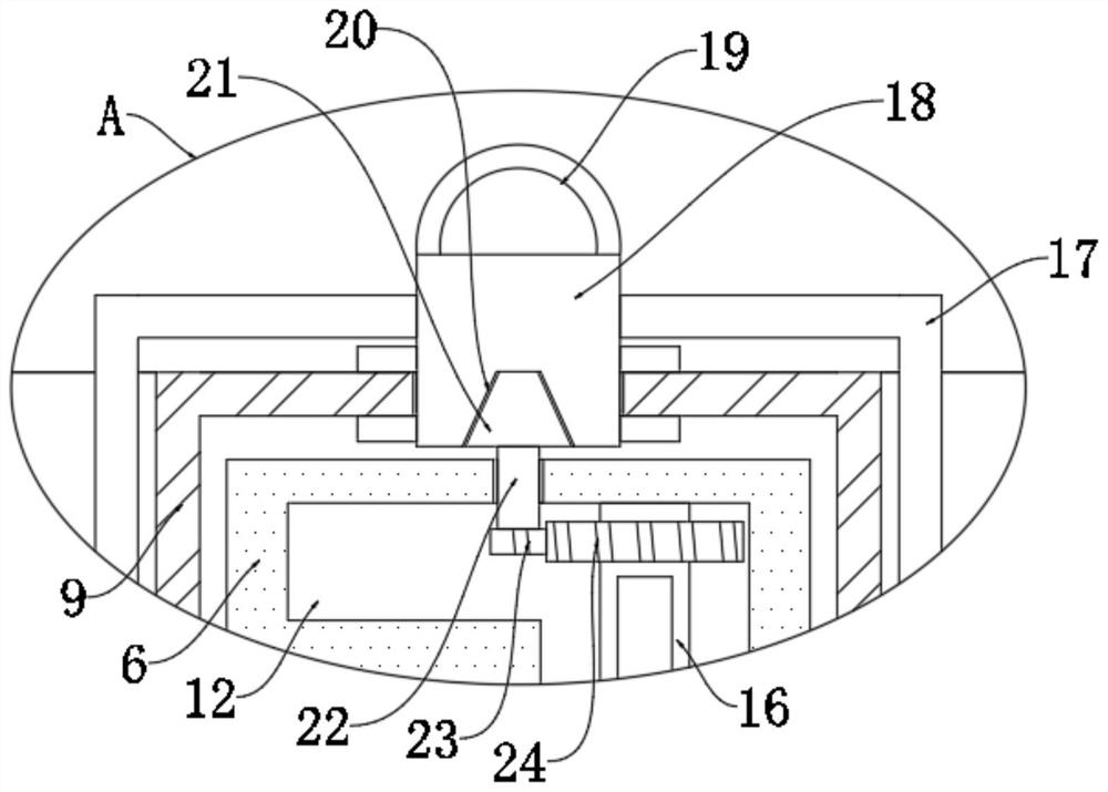 Fumigation device for gynecology