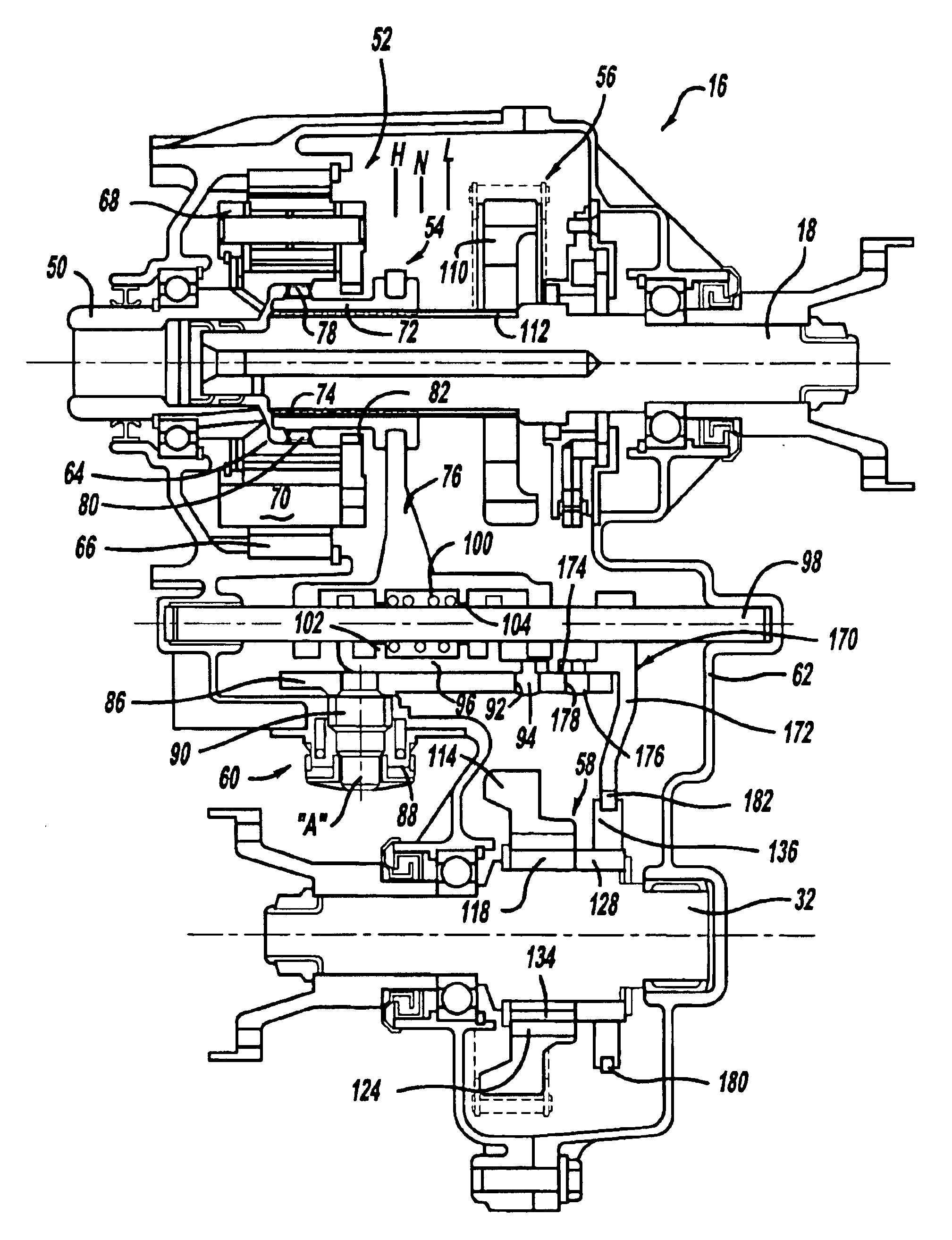 Transfer case shift system for controllable bi-directional overrunning clutch