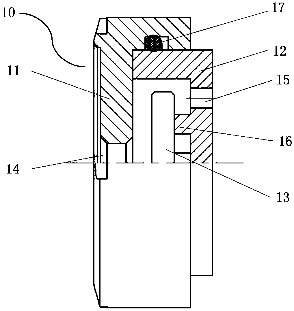 Variable flow channel type inflow control device, oil extraction short section and production pipe string