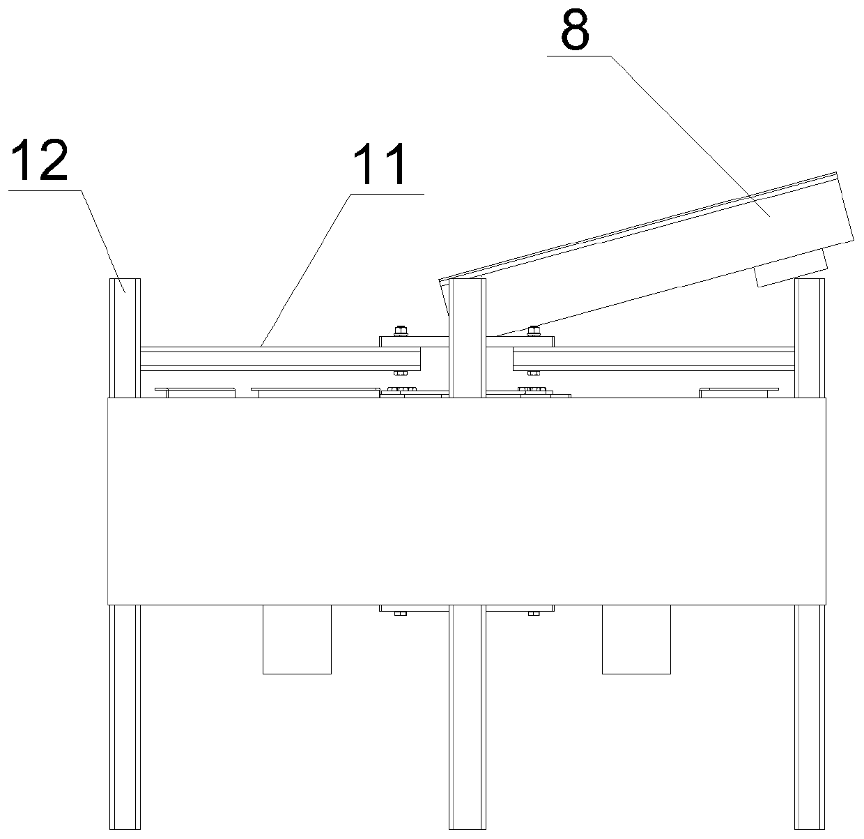 A live fish grading and screening machine