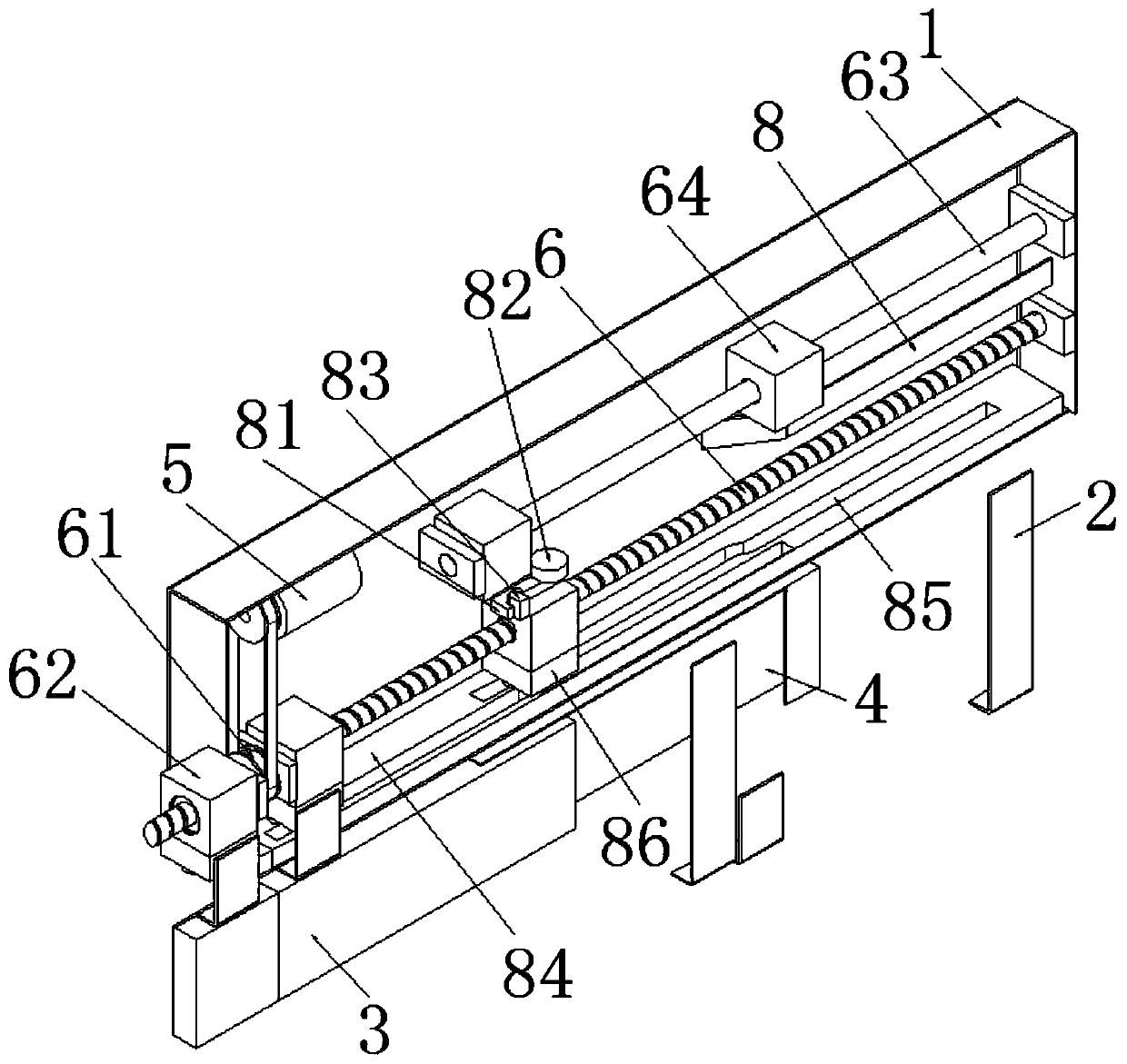 Integrated opening and closing guiding elevator door system