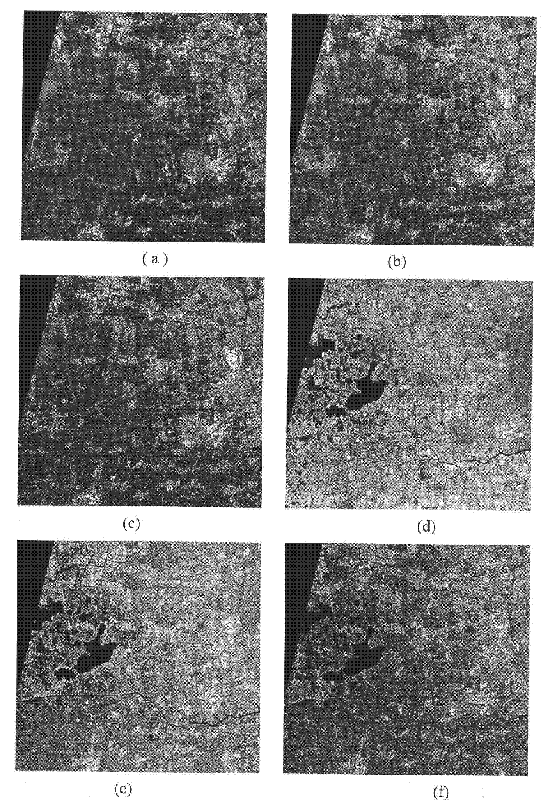 Extraction method of water body thematic information of remote sensing image based on sequential nonlinear filtering