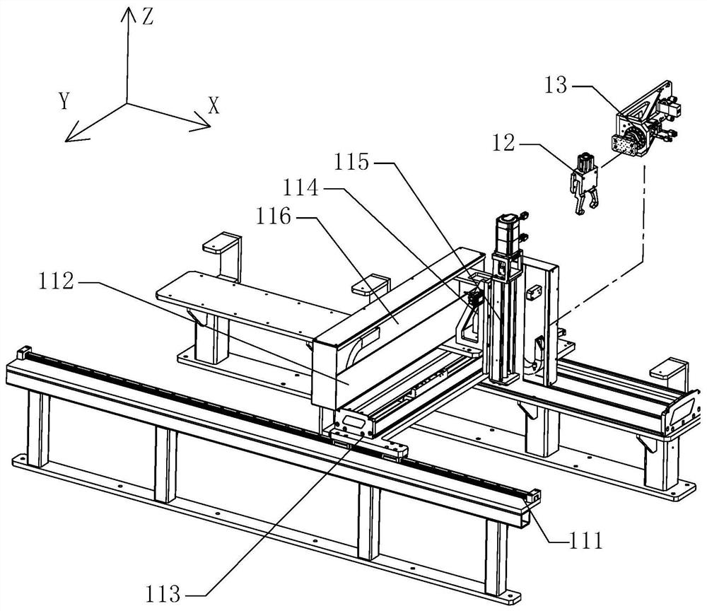 Automatic part taking equipment for high-speed machining of valve body part