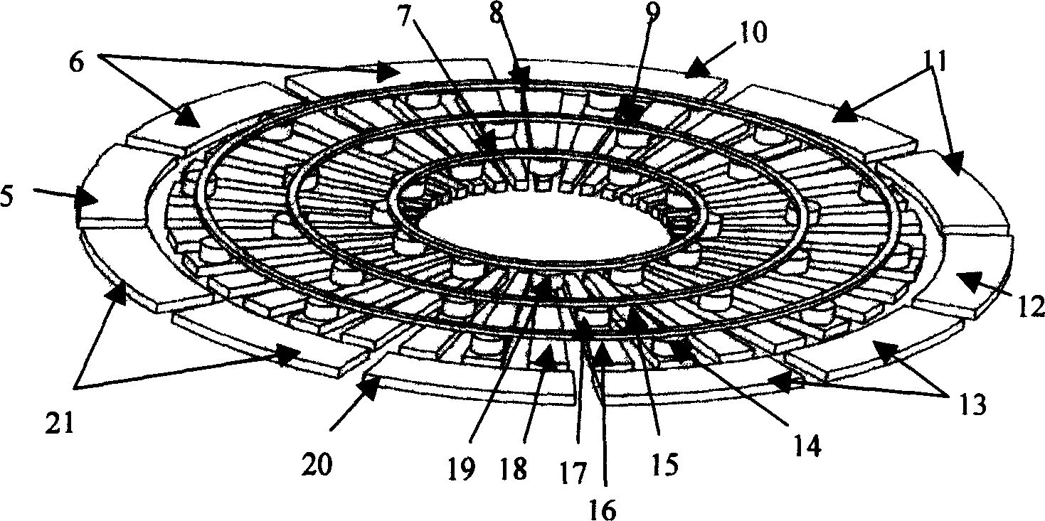 Suspended rotor MEMS micro-gyroscope utilizing static and charge relaxation to work