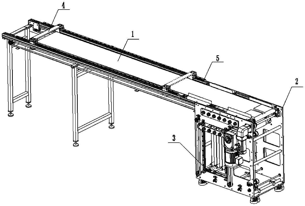 Telescopic belt conveyor