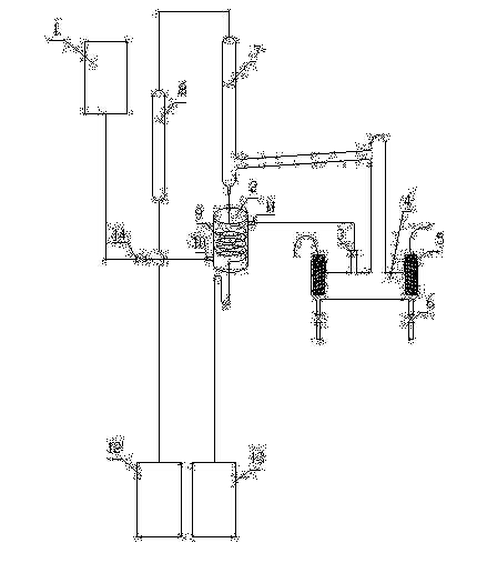 Safe and energy-saving high-purity sulfuric acid production device and operation method