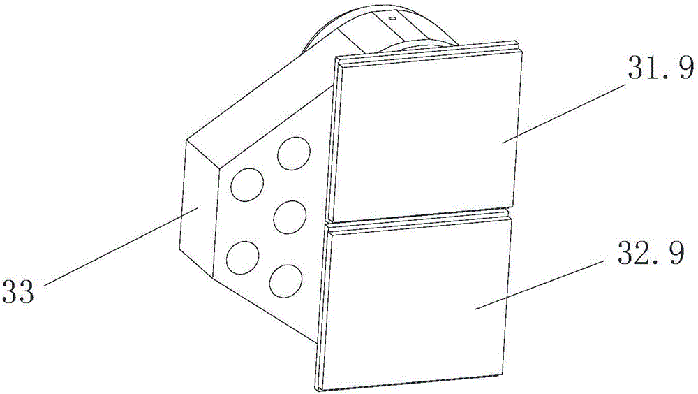 Disk type braking device with grading braking function