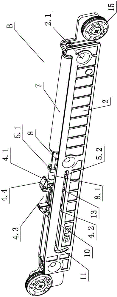 Damping device for sliding doors