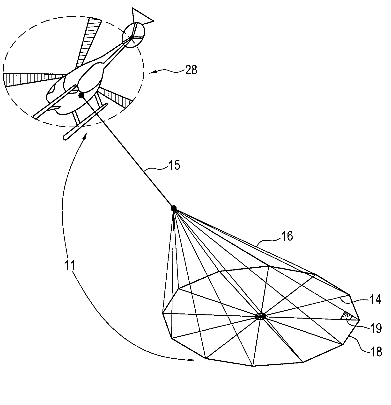 Large airborne time-domain electromagnetic transmitter coil system and apparatus