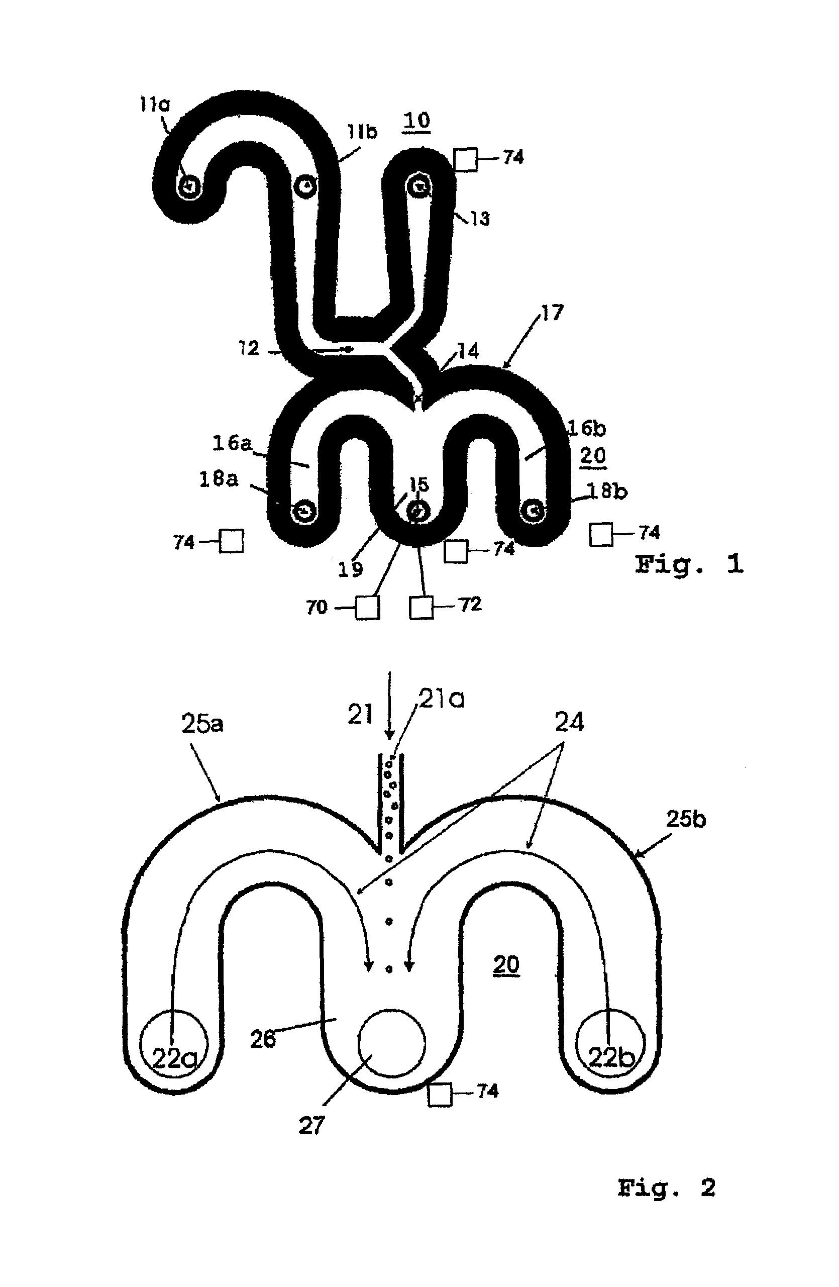 Method and device for withdrawing suspended microparticles from a fluidic microsystem