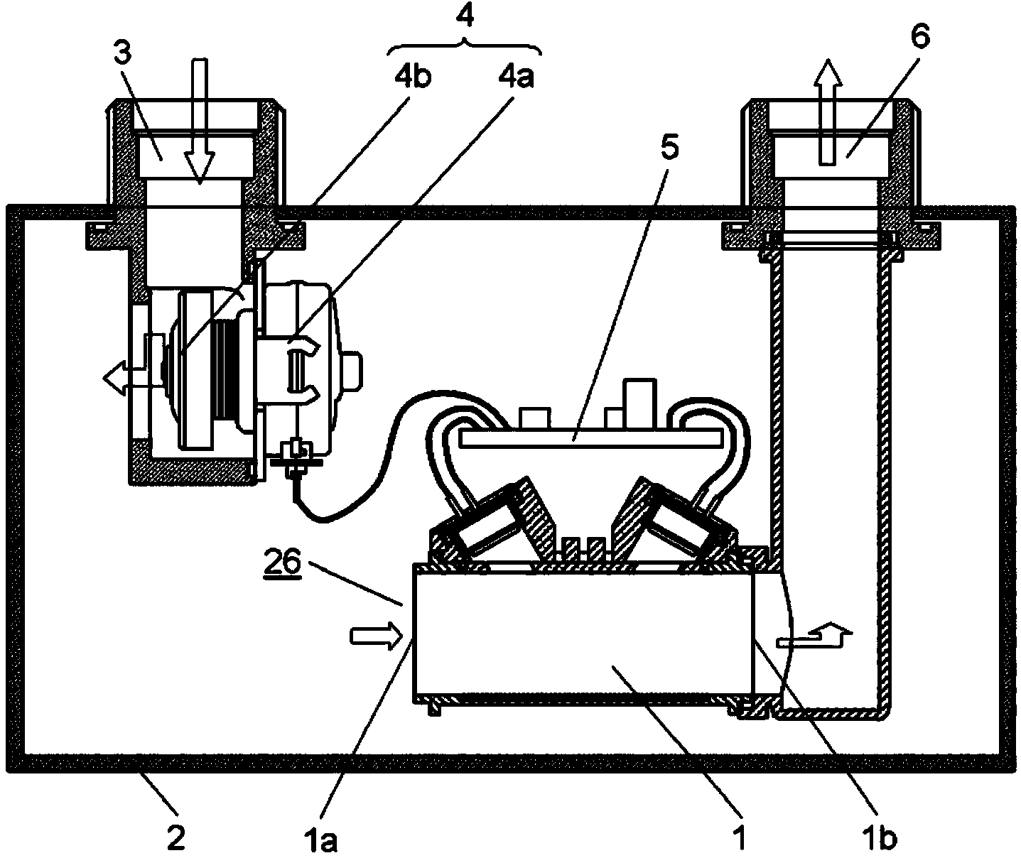 Ultrasonic flow rate measurement device