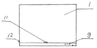 Lifting-type dressing mirror device provided with sterilizing storage cabin