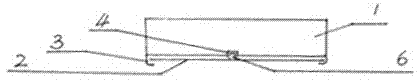 Lifting-type dressing mirror device provided with sterilizing storage cabin