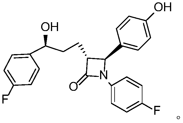 A kind of ezetimibe intermediate compound