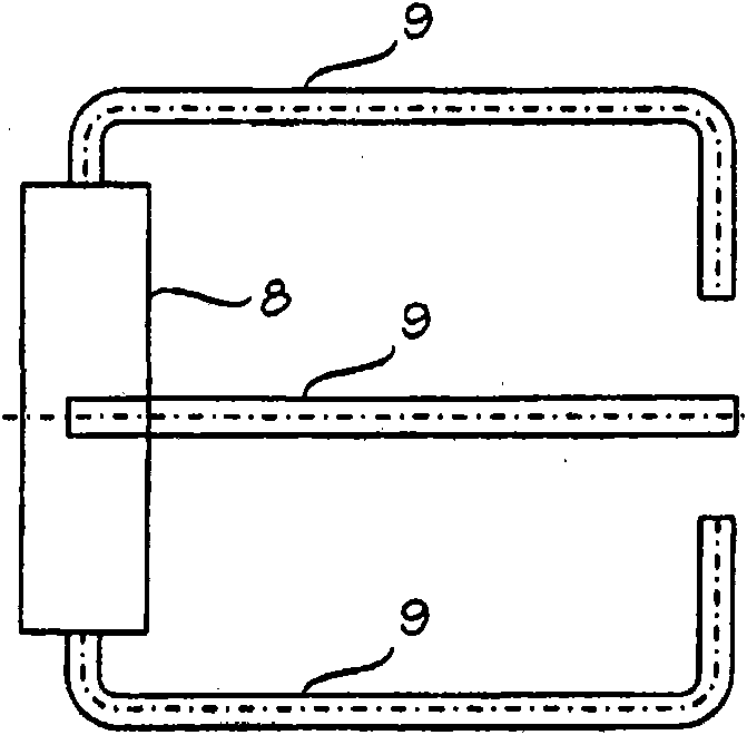 Arrangement for supporting shell into breech-loading weapon barrel