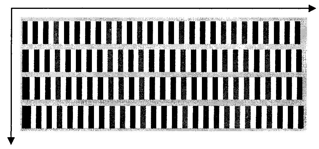 Light template matching method of structured light three-dimensional vision system