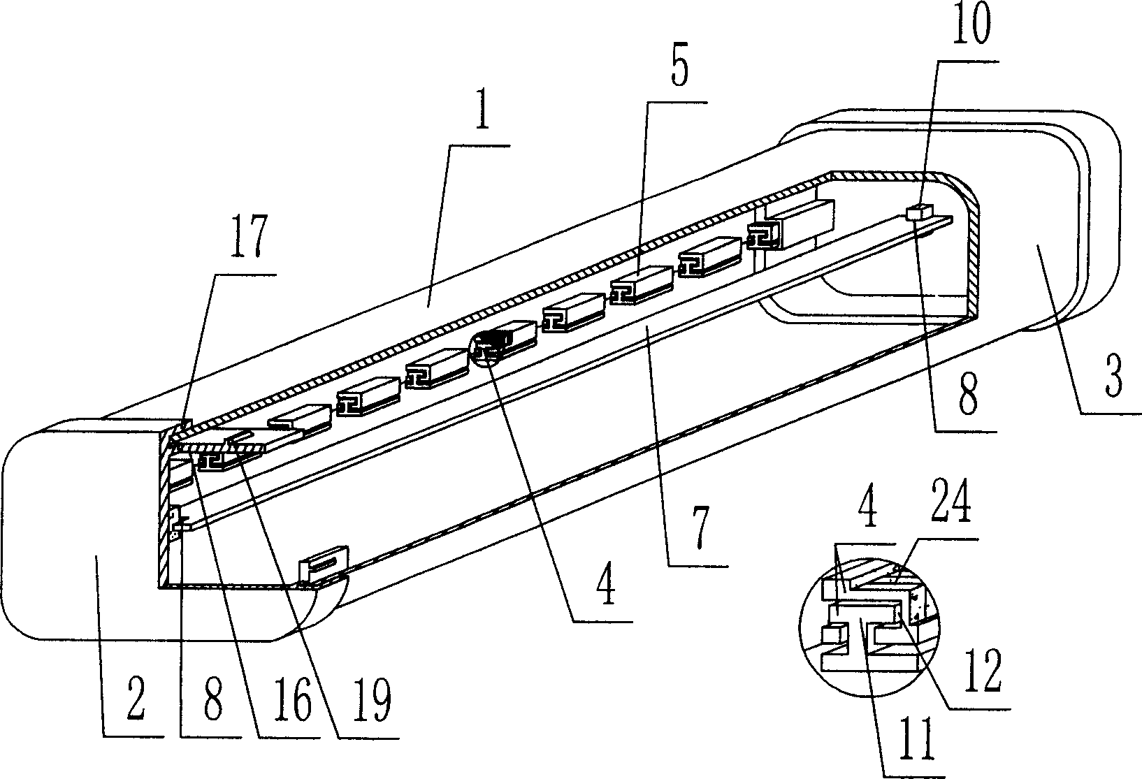 Plastic pipe with thin wall