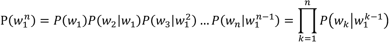 An error correction method and system based on a language model and word features